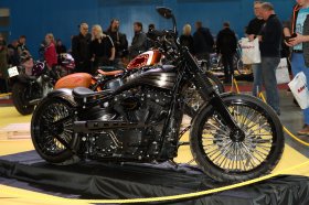 Kategorie Modified Harley Davidson - 3. místo - č.89 Nine Hills motorcycles - Sinner